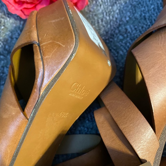 Chloé platform sandals - Picture 8 of 8